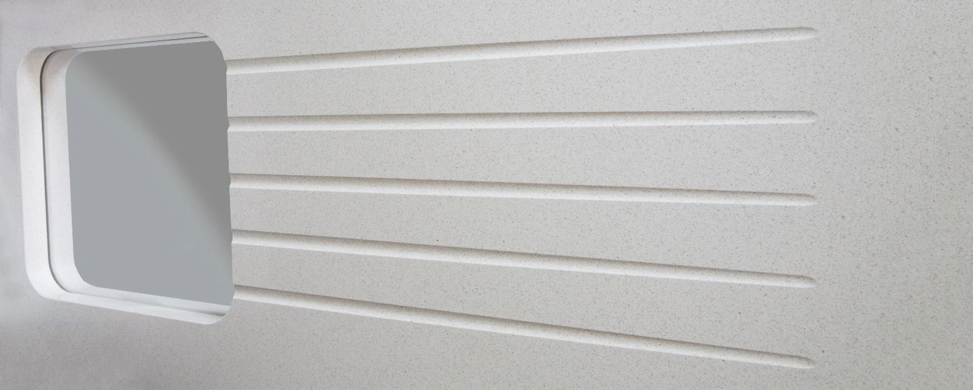 Standard 5 Straight Drainage Grooves
